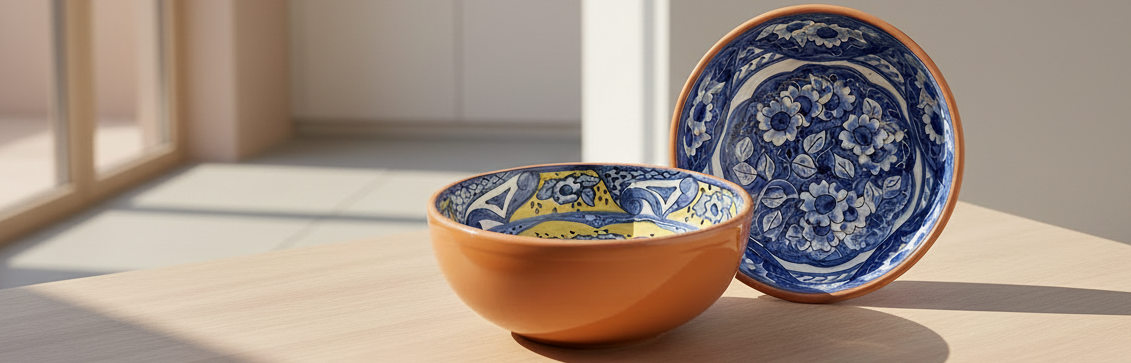 Banner, Fruteira, Ceramica Portuguesa