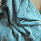 Manta Algodão Turquesa