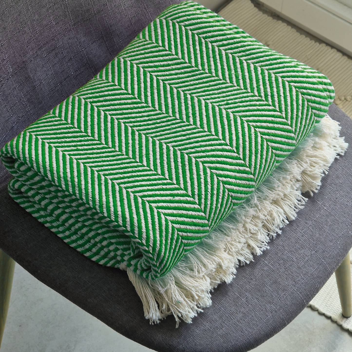 Manta Algodão Verde