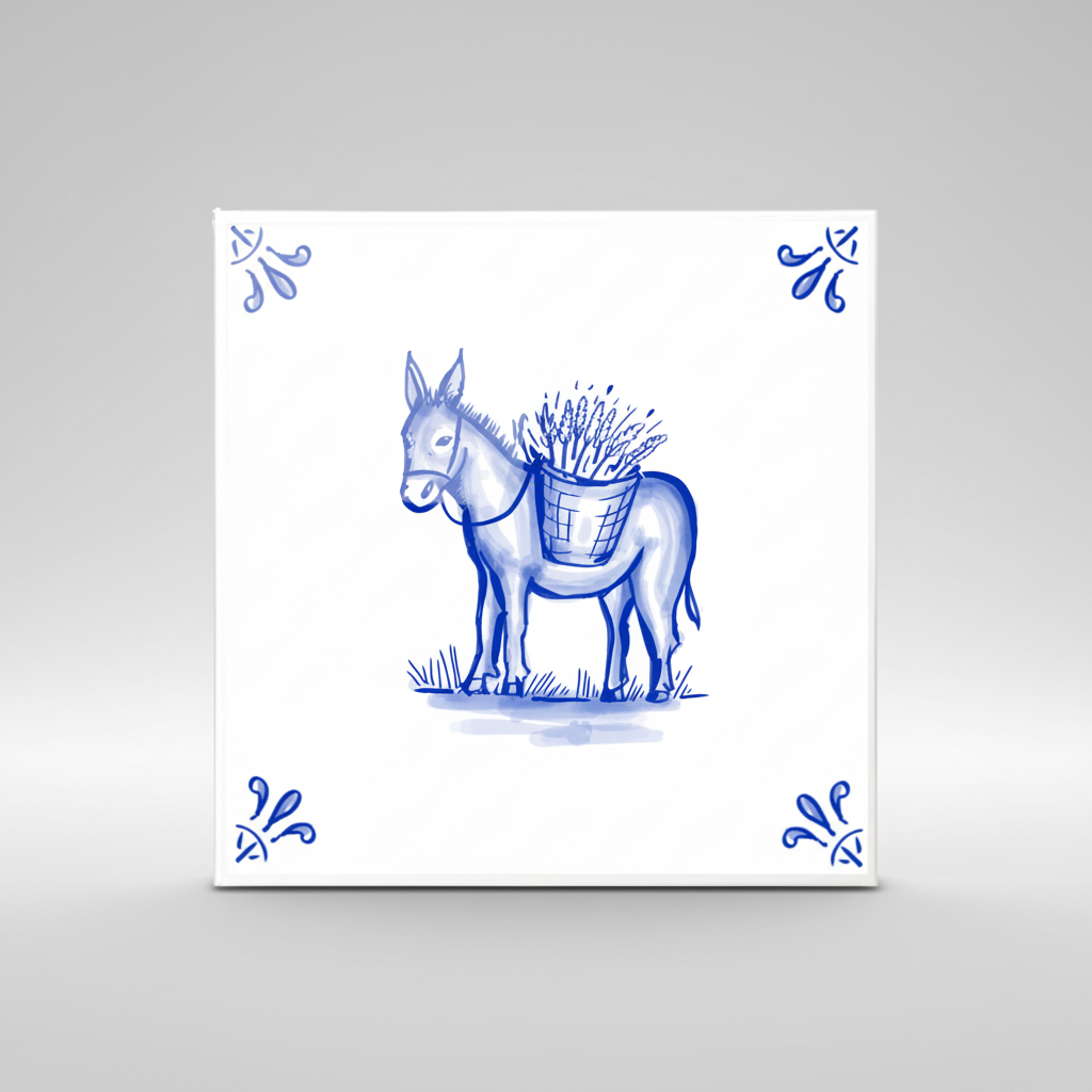 Azulejo, Burro