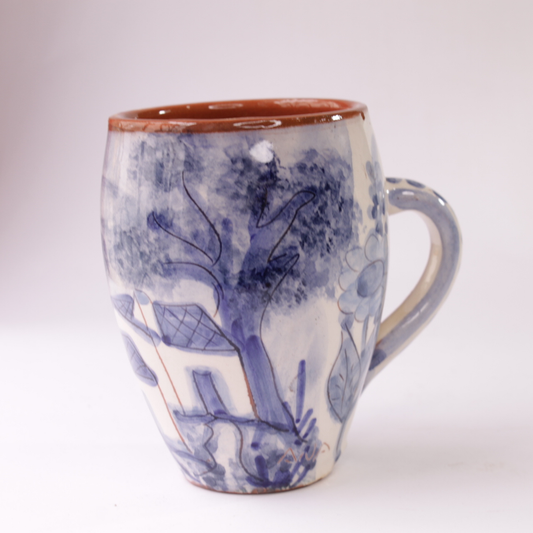 Caneca cerâmica portuguesa