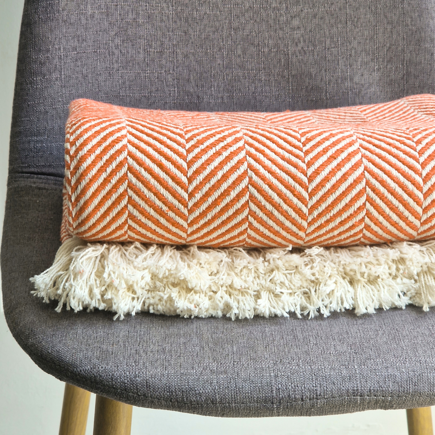 Manta Algodão Laranja