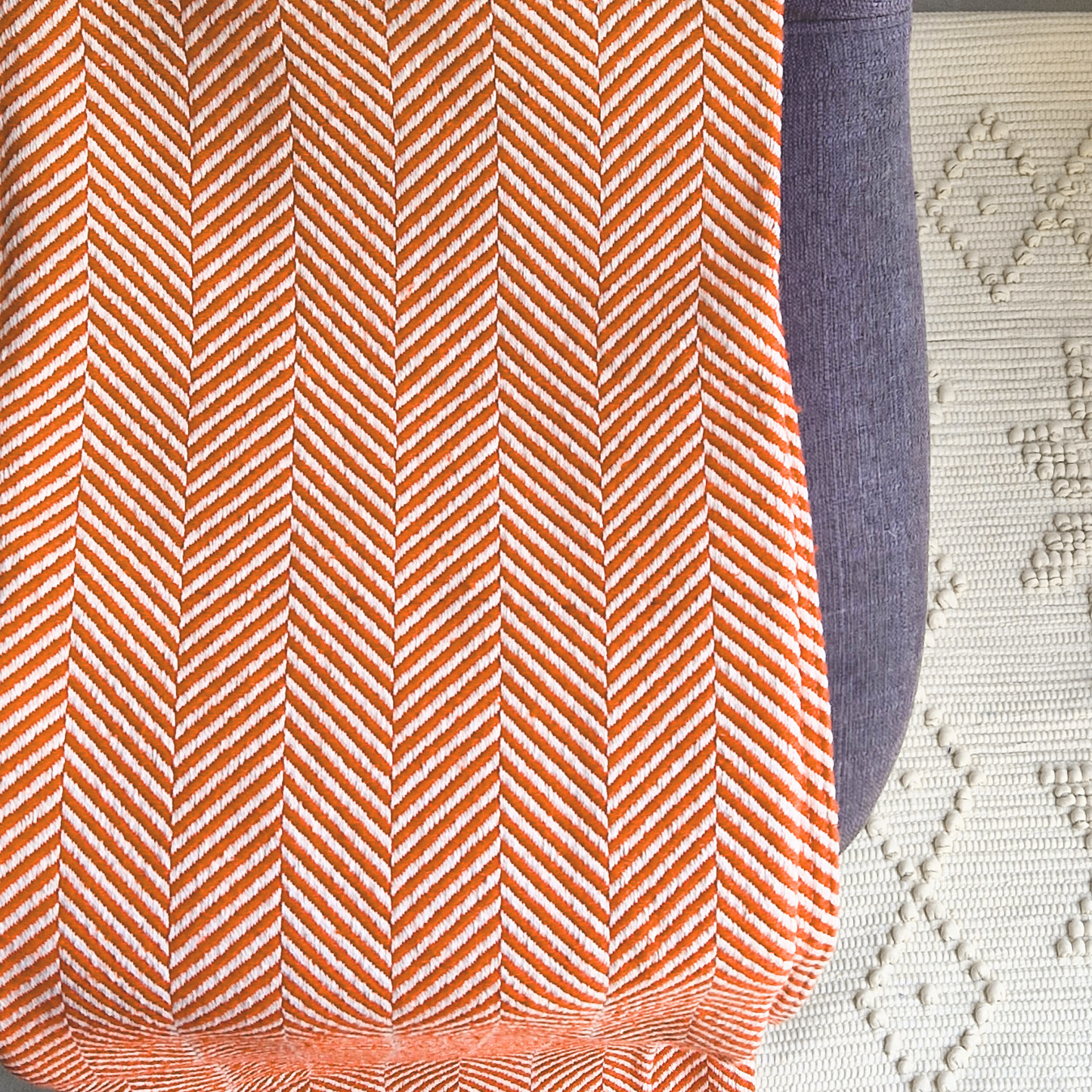 Manta Algodão Laranja