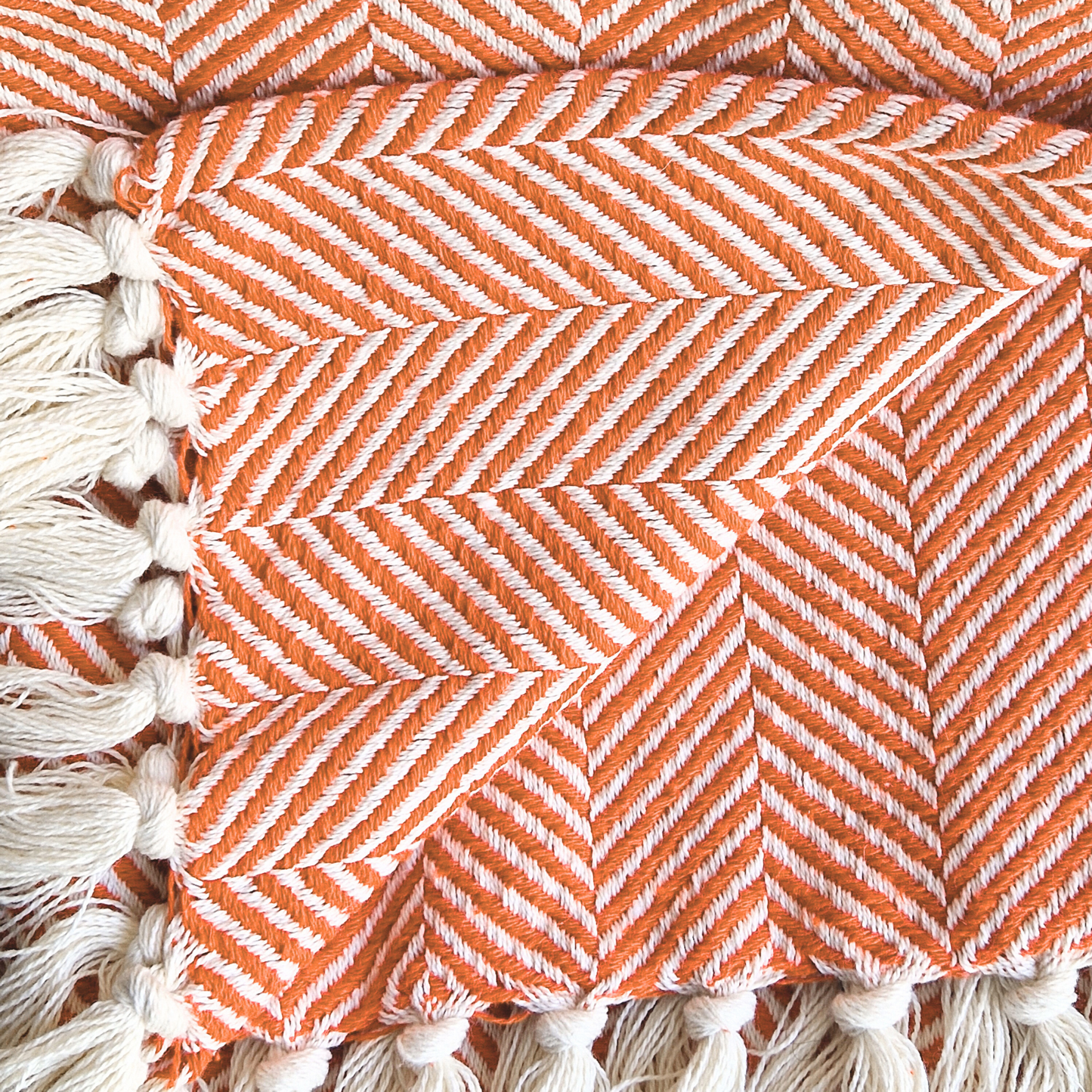 Manta Algodão Laranja