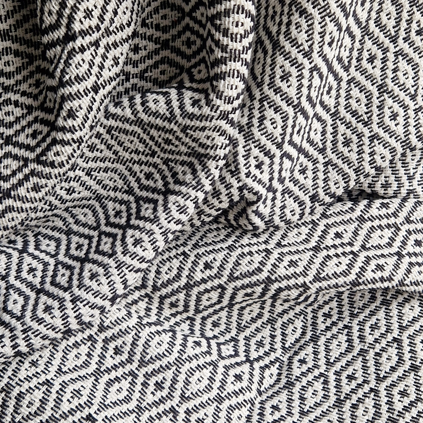 Manta Algodão Preta