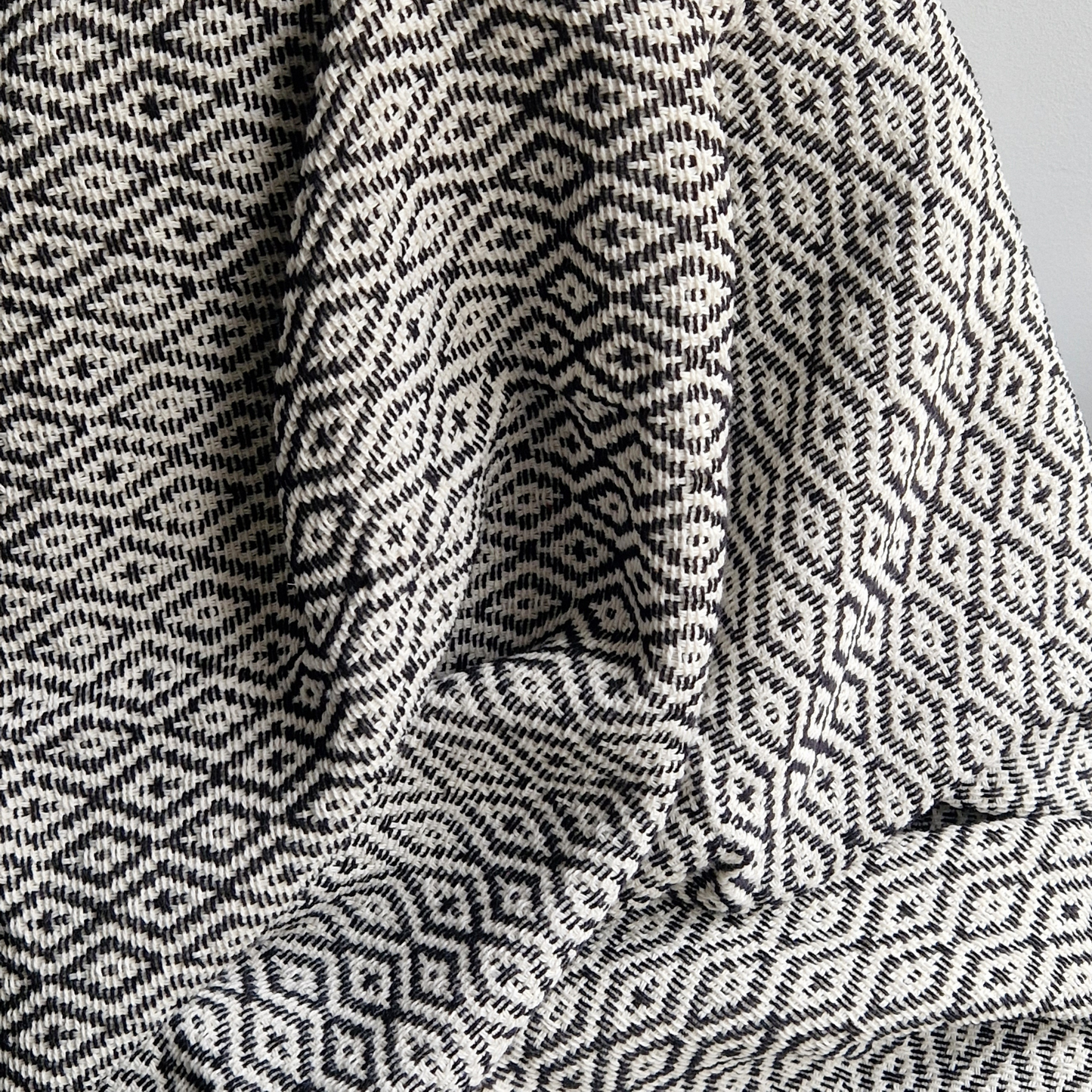 Manta Algodão Preta