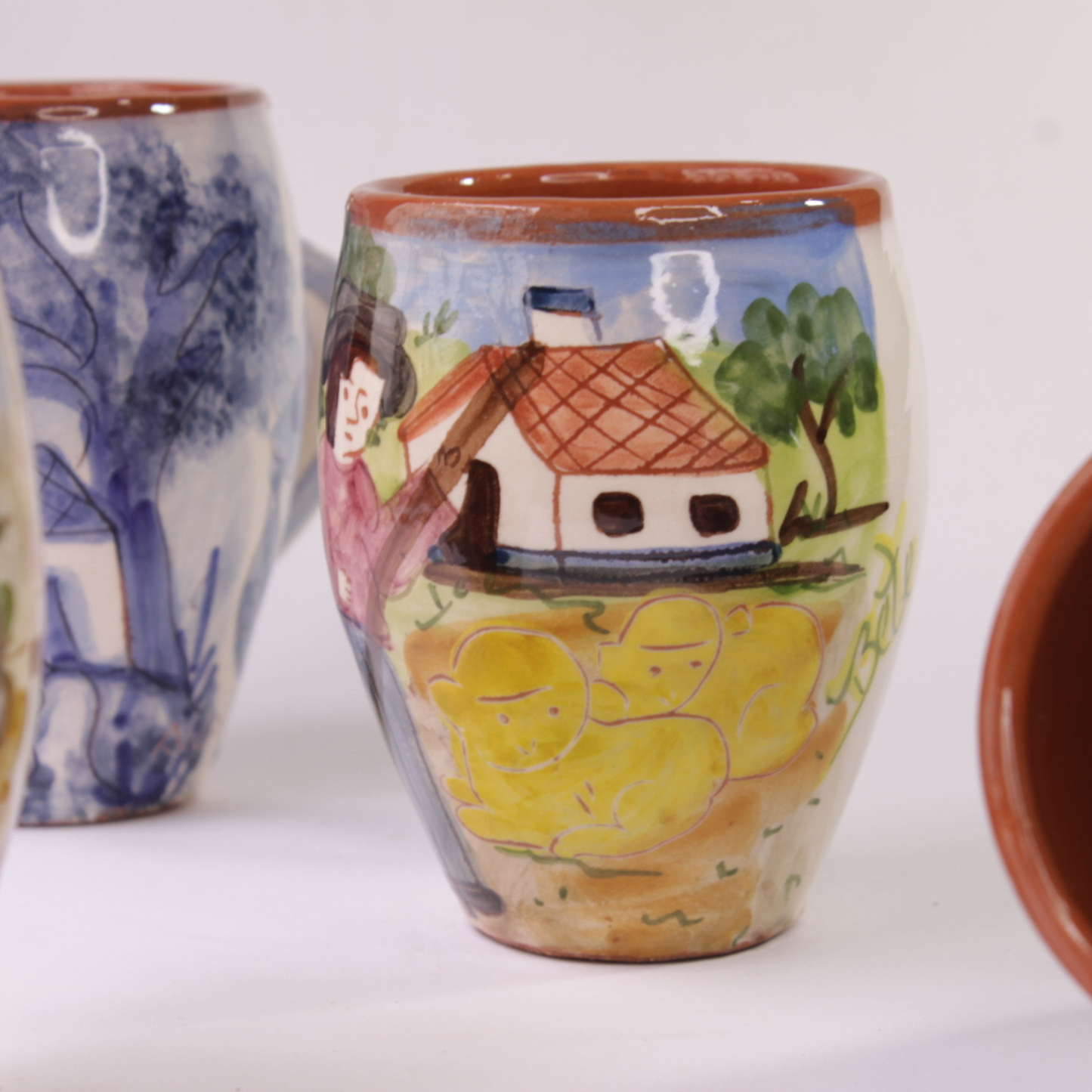 Caneca cerâmica portuguesa