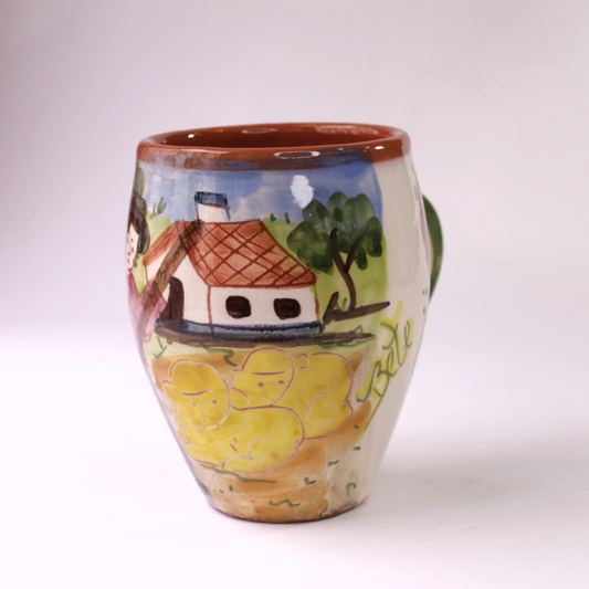 Caneca cerâmica portuguesa