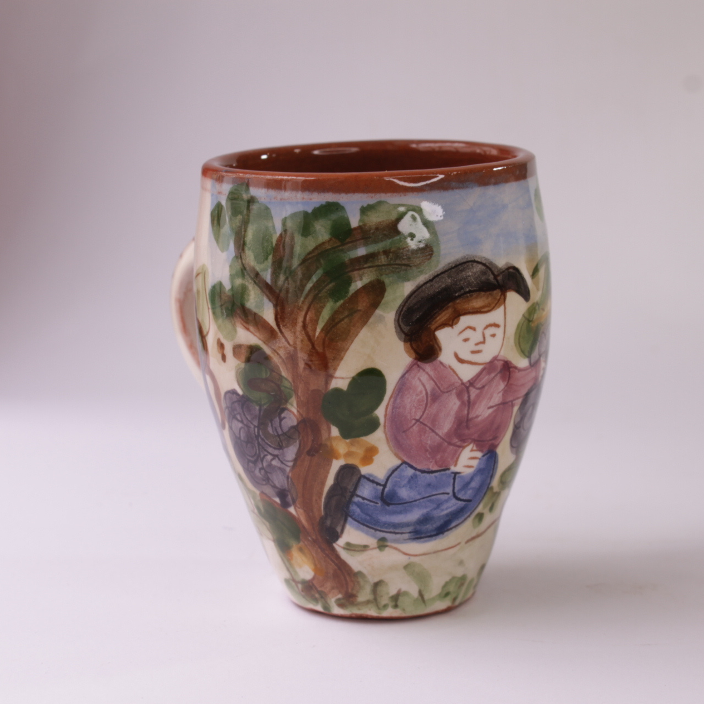Caneca cerâmica portuguesa