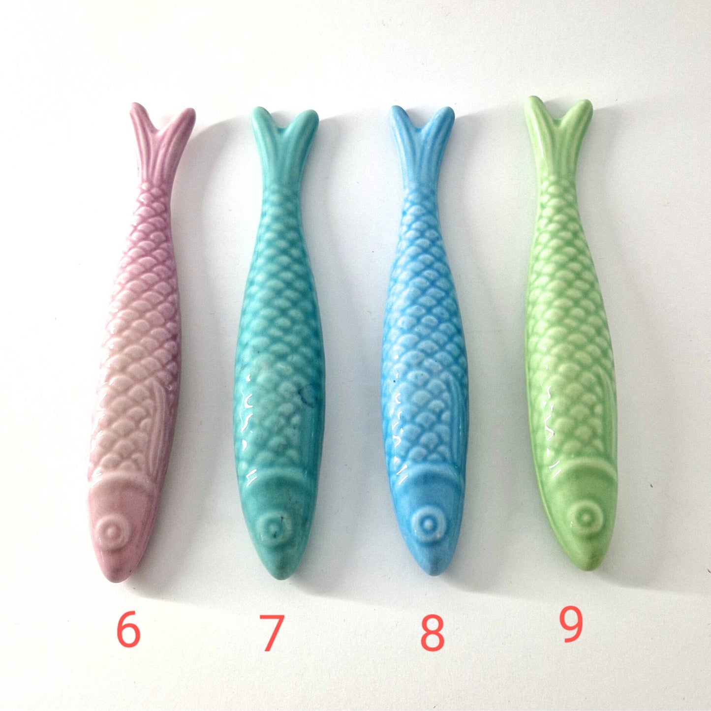 Wall Decor Ceramic Sardines